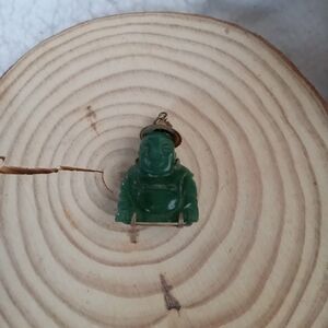 Jade stone Buddha pendant